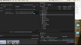Create a Watch Folder (Adobe Media Encoder)