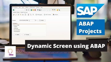 Employee Directory | ABAP Dynamic Screen CRUD Operation | SAP ABAP Project