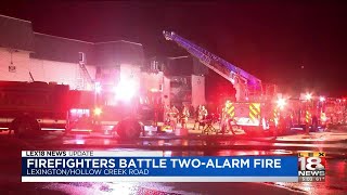 Lexington Apartment Fire - Thursday, April 25, 2019 - 5 a.m.