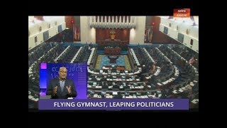 Consider This: Flying Gymnast, Leaping Politicians