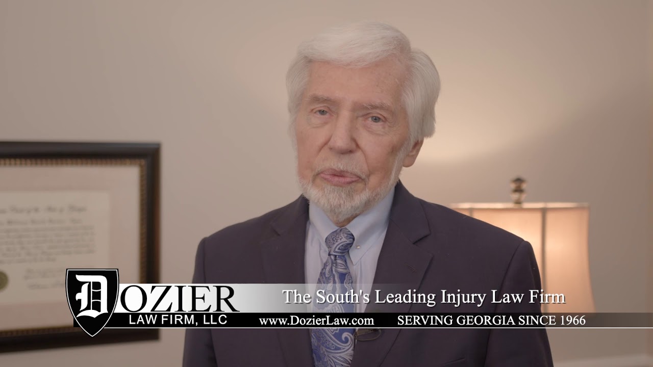 Dozier Law Firm Zack Change Macon, GA YouTube