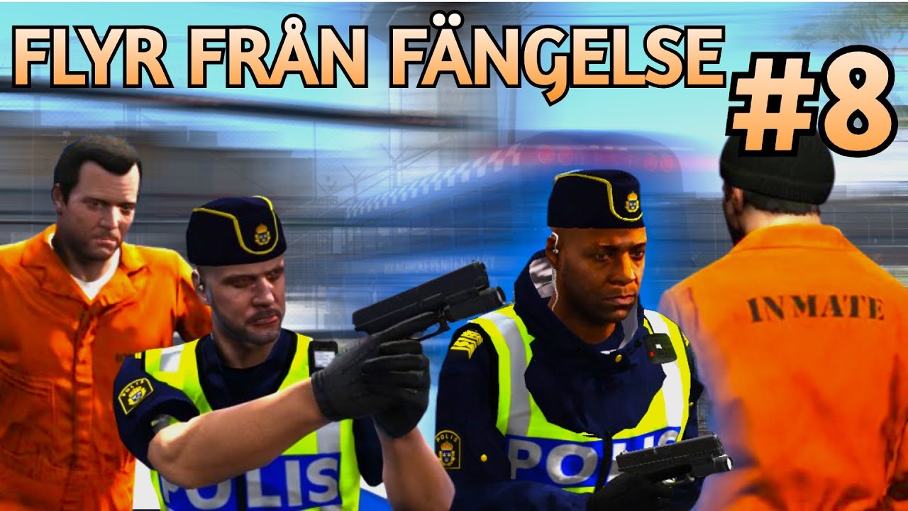 FLYR FRÅN FÄNGELSE I GTA #8 SLUTET