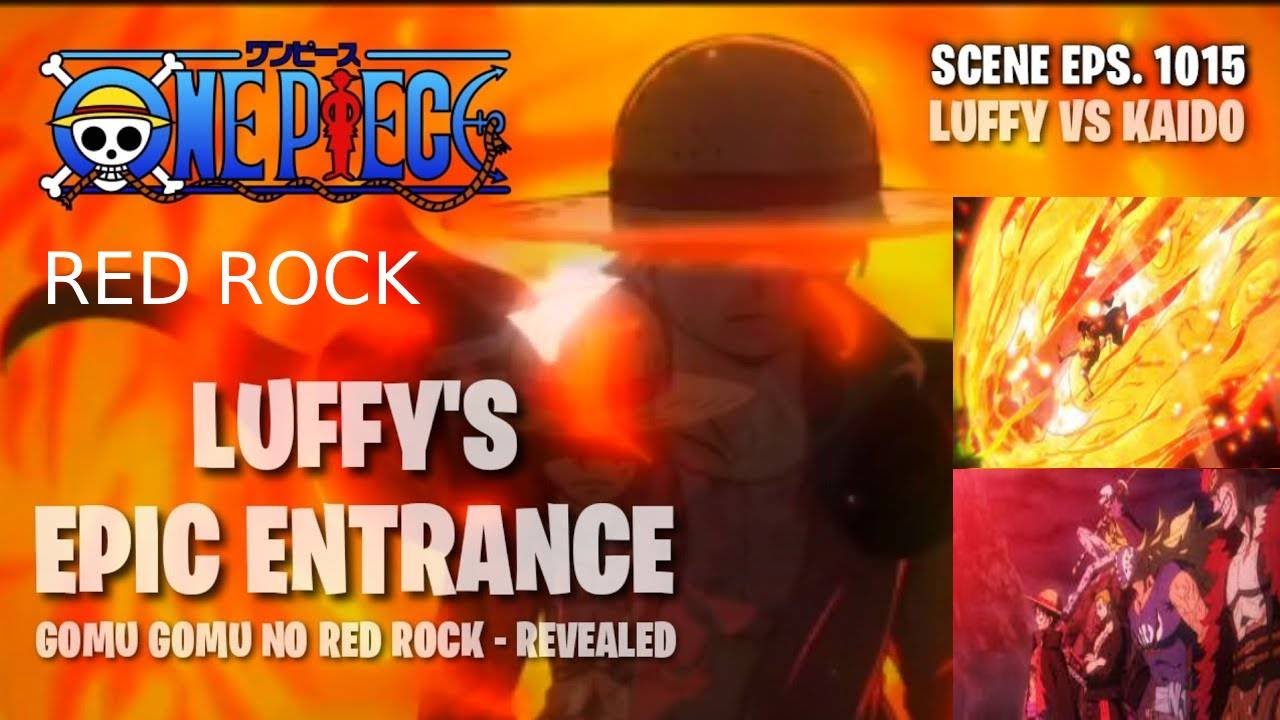 ONE PIECE EPISODE 1015 REACTION MASHUP Luffy RED ROCK VS KAIDO