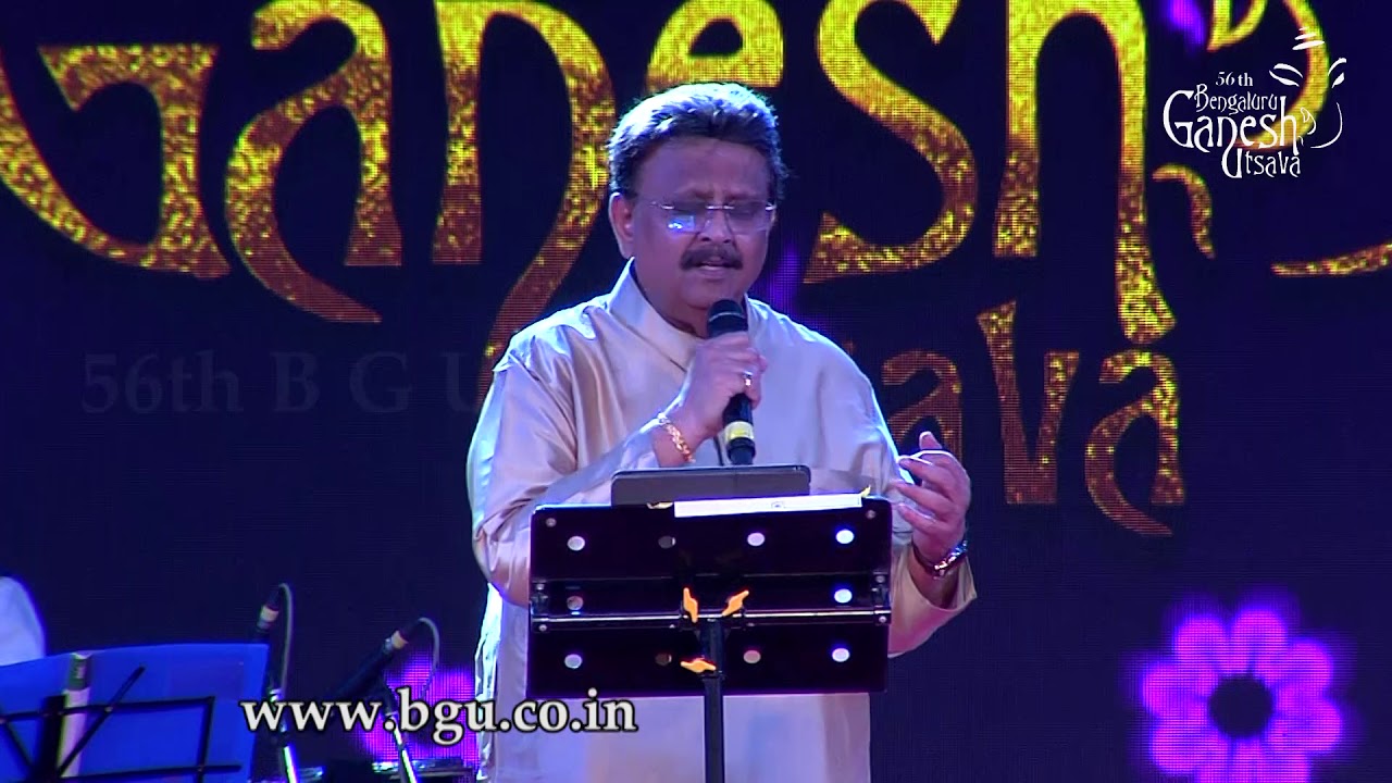 NAMMURA MANDARA HOOVE  Aalemane  DRSPBalasubrahmanyam  56th Bengaluru Ganesha  Utsava 2018