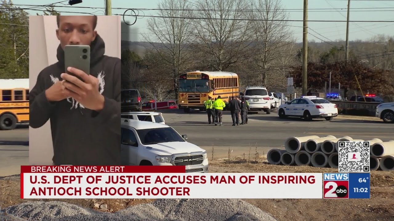 U.S. Dept. of Justice accuses man of inspiring Antioch school shooter