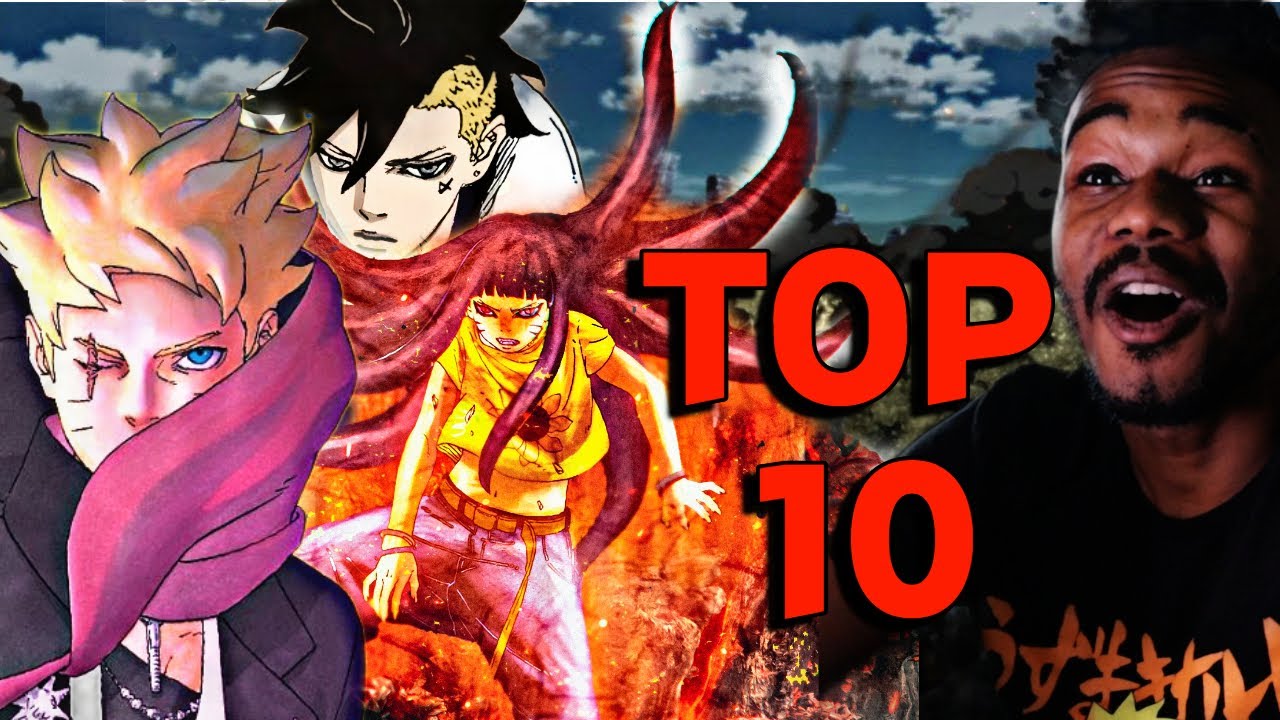 TOP 10 MOMENTS OF BORUTO TWO BLUE VORTEX RANKED - YouTube