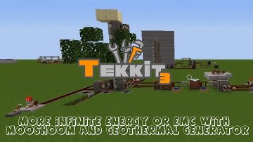 Tekkit Tutorials - More Infinite Energy or EMC with Mooshoom and Geothermal Generator
