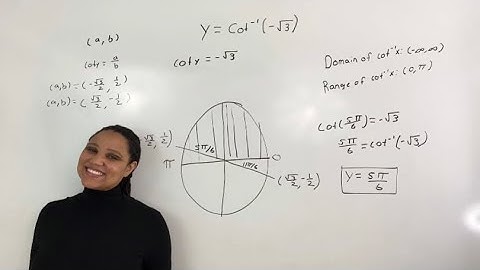 Inverse Cotangent (ArcCotangent) | How to Find the Exact Value | (MathAngel369)