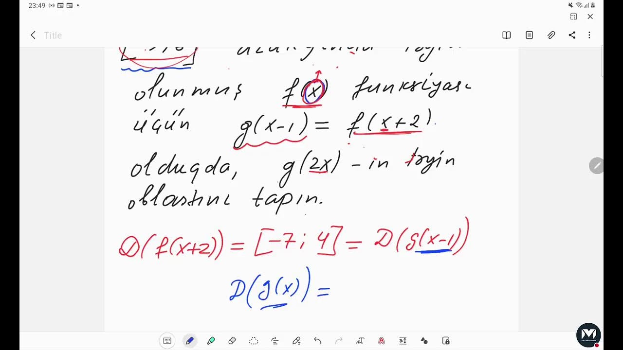 Əlavə dərs |Funksiyalar və qrafiklər-2 | Siracəddin Quluzadə