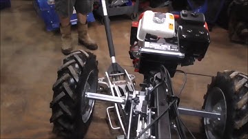 Adjustable Axle Extensions on BCS and Grillo 2 wheel tractors