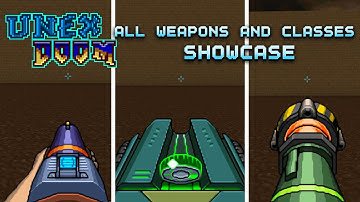 Unexdoom v2.8 all weapons and classes DOOM Mods showcase