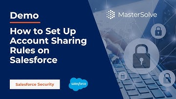 How to Set Up Account Sharing Rules on Salesforce