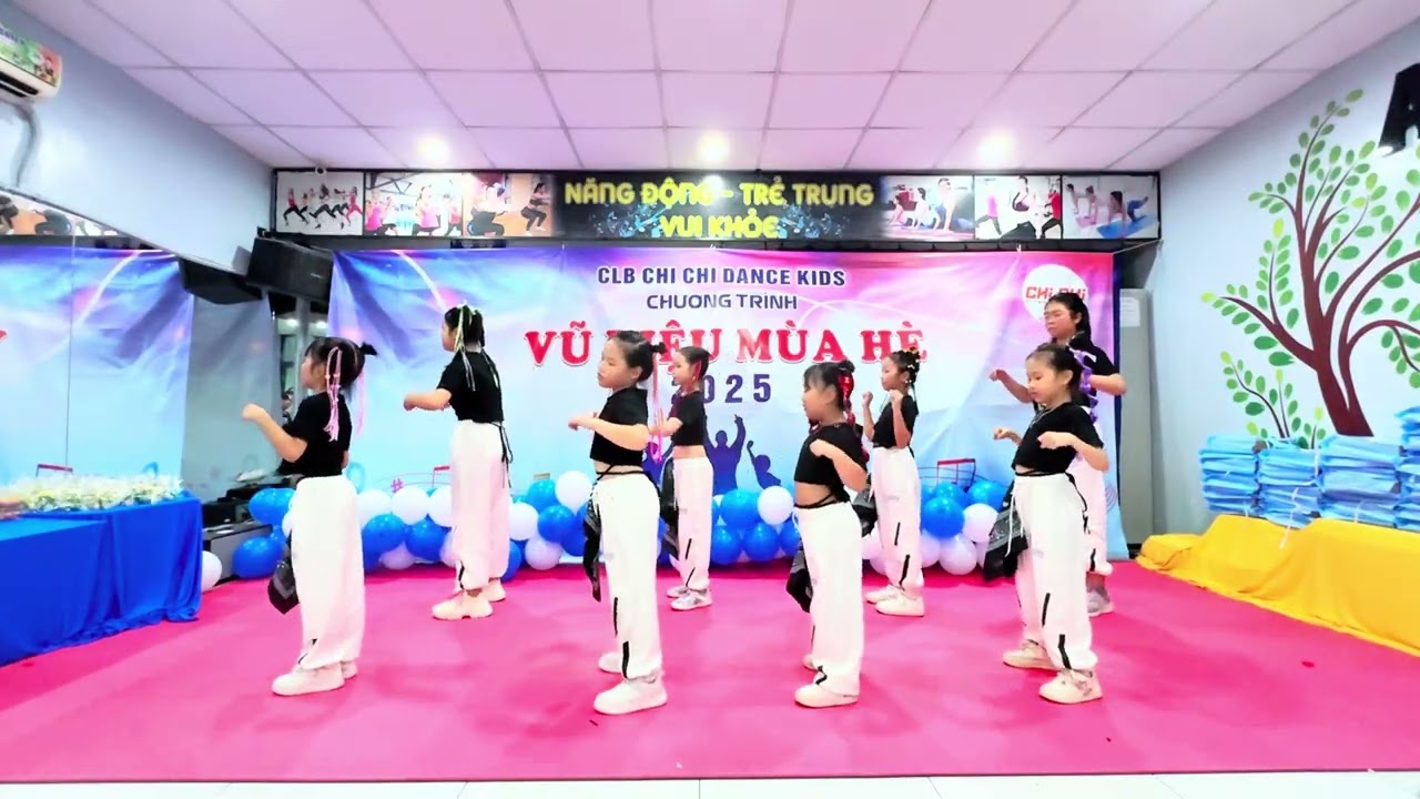 Nhảy full bài Batter Up | Baby monster | Chi Chi Dance Kids | nhảy thiếu nhi | Vũ điệu mùa hè 2025