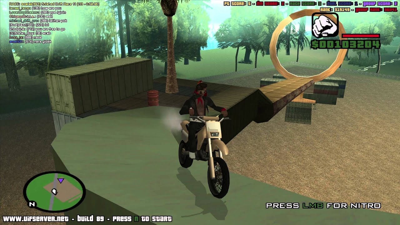 Sanchez Challenge San Andreas Multiplayer YouTube
