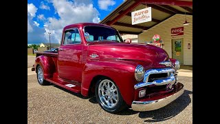 For Sale 1954 Chevrolet 3100 5 Window Restomod Pick Up