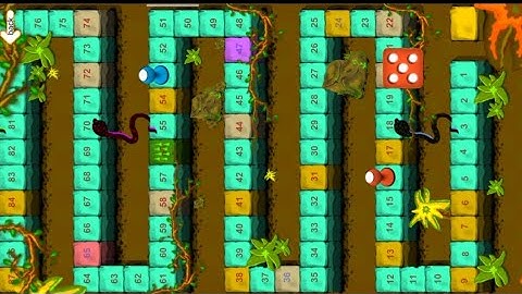 Mini Snake And Ladder Gameplay ¦ 2 Player Snake And Ladder