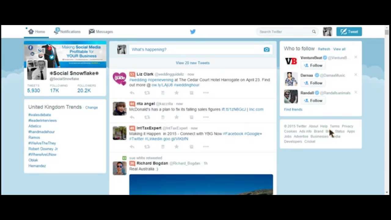 Running Competitions on Twitter