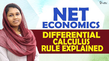 NET Economics 2023  | Differential Calculus Rule Explained | Competitive Cracker