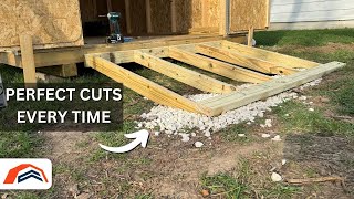 EASY DIY Shed Ramp Build