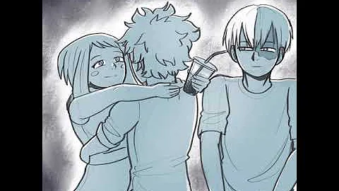Todoroki Third Wheel On Deku And Uraraka's Date My Hero Comic Dub Wholesome and Funny COMICS #shorts