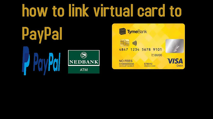 How to transfer money from virtual visa card to paypal