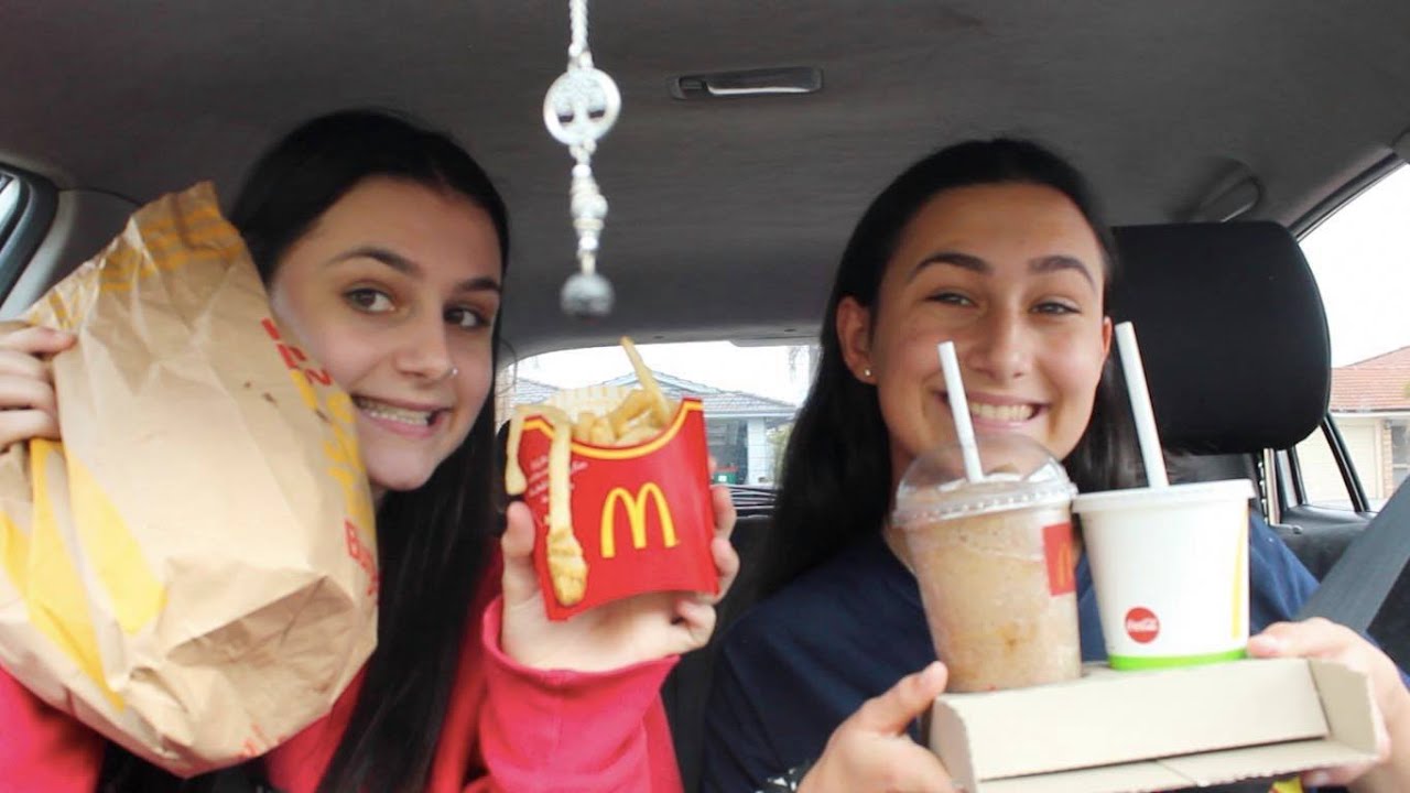 maccas mukbang ft drive thru drama - YouTube