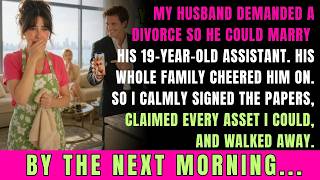 Husband Demanded A Divorce For His Young Assistant, But I Calmly Took Everything Overnight