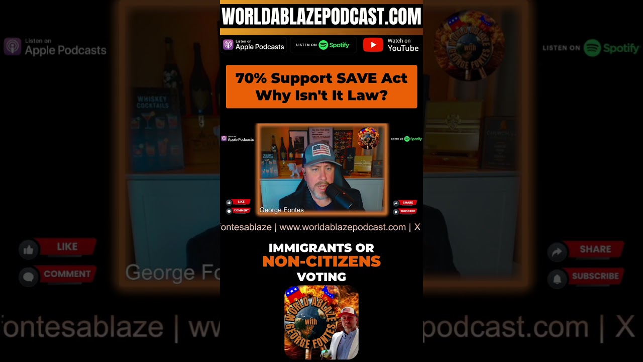 70% Support SAVE Act - Why Is This Voting Law Stuck