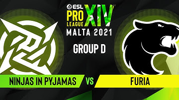 CS:GO - Ninjas in Pyjamas vs. FURIA [Mirage] Map 3 - ESL Pro League Season 14 - Group D