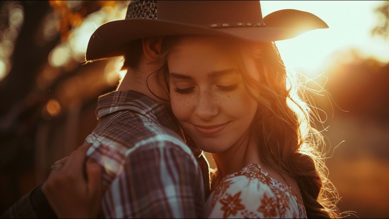 Thumbnail for the country song Cowboy Heart, Town Girl Smile