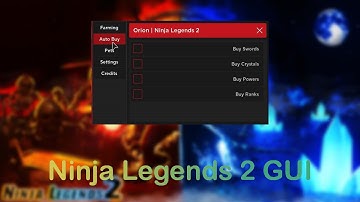 ✔️Roblox Script | Ninja Legends 2 GUI✔️