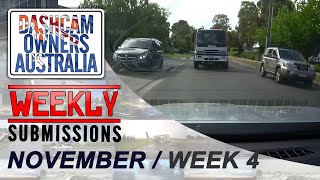 Dash Cam Owners Australia Weekly Submissions November Week 4