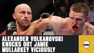 Alexander Volkanovski Knocks Out Jamie Mullarkey Viciously