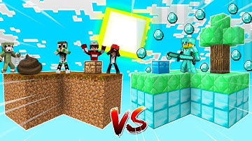 MINI GAME : CUỘC CHIẾN SINH TỒN NOOB Vs PRO Vs HACKER TRÊN ĐẢO MINECRAFT ** NOOB HÓA HACKER BẤT TỬ ?