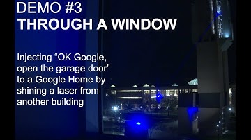 Light Commands Demo #3 - Through a Window