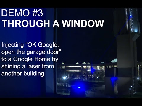 Light Commands Demo #3 - Through a Window