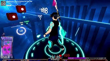 Beat Saber @Twitch on Proper_D channel /w pulsoid heart rate widget