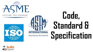 Code Standard and Specification  Learn the difference (Revised)