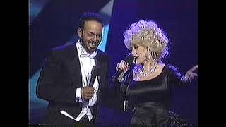 Dolly Parton &amp; James Ingram 3-21-94 TV award show performance