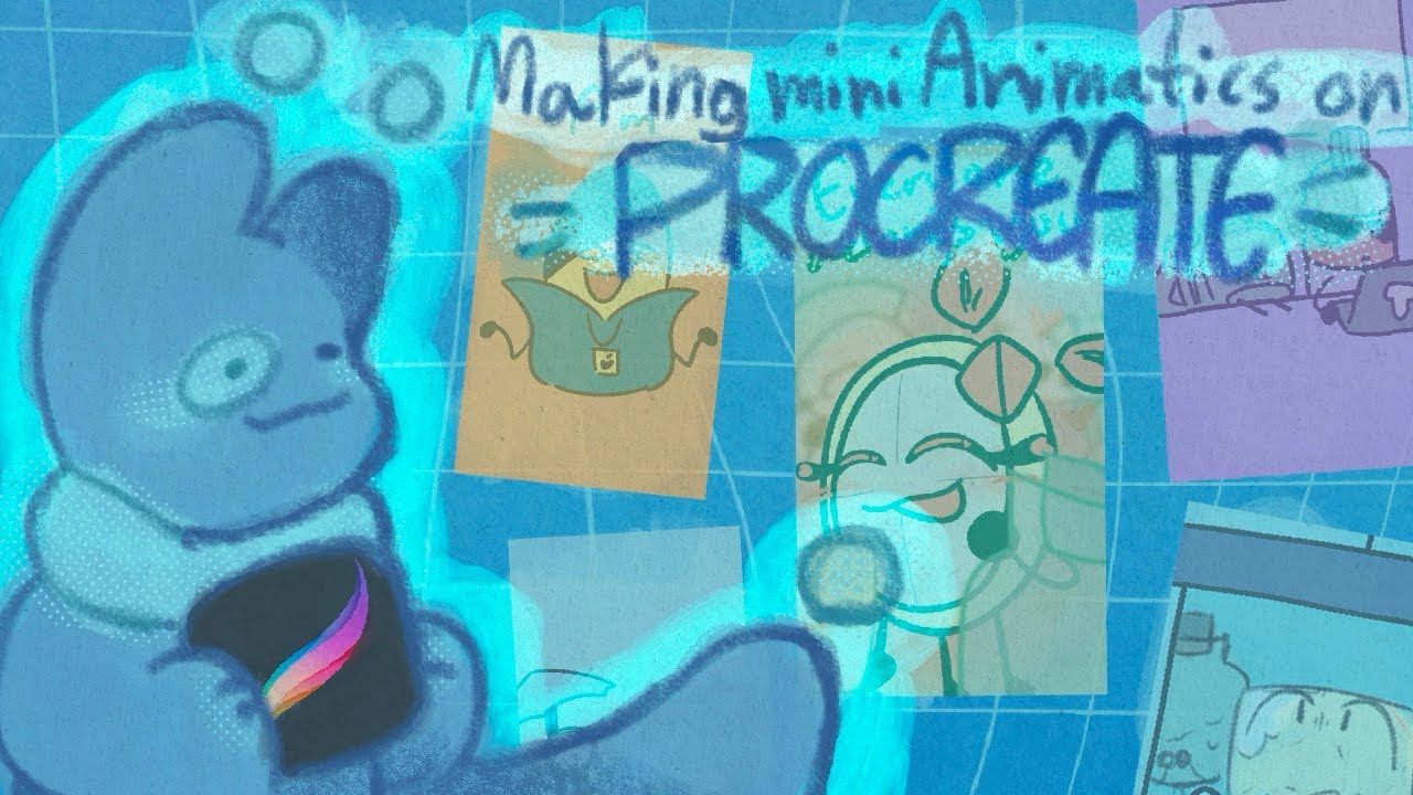 How I Make Shorts in Procreate! - YouTube