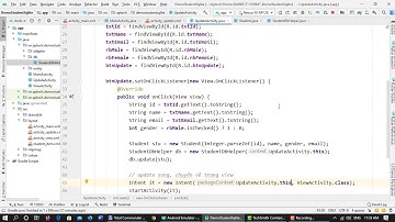 Bài 17. Hướng dẫn sử dụng Sqlite và ListView trong Android - Part 2
