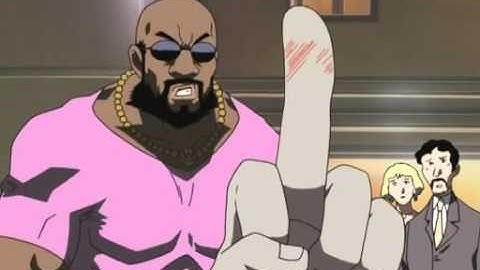 Worst black guy in a japanese dub ever