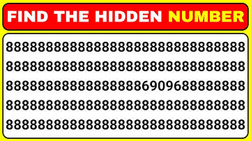 Only 1% Can Find the Hidden Number! | Illusion Challenge Level 38 By Mindful Mosaic 2.0 | Brain Test