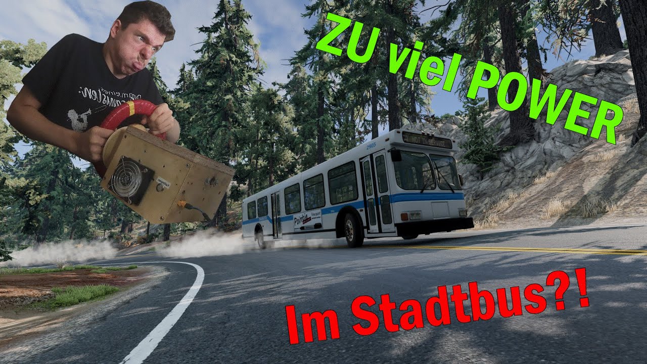 Wie Viel Wiegt Ein Linienbus Wie viel Leistung verträgt ein Linienbus? | Weihnachtsspecial | BeamNG