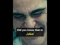 Did you know that in joker