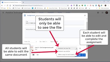 Creating an assignment in Google Classroom to a single student (make a copy for each student)