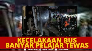 🔴Update Kecelakaan Maut Bus di Subang Angkut Siswa SMK Lingga Kencana Terguling di Ciater, 10 Tewas