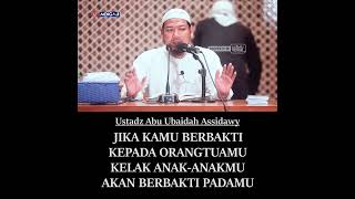 JIKA KAMU BERBAKTI KEPADA ORANGTUAMU, KELAK ANAK²MU JUGA AKAN BERBAKTI PADAMU