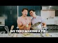 WE TRIED MAKING A PIE | CHRIS & IAN (IAN IN THE KITCHEN EP. 2)