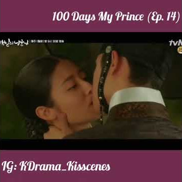 100 Days My Prince Kiss Scene Ep 14